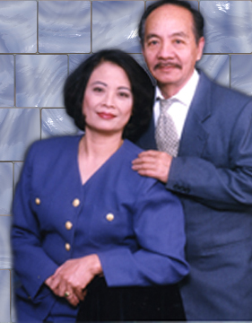 Dr. Duong Lai Canh with his wife